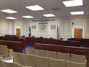 Whitley County Fiscal Court members
