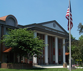 The Whitley County Courthouse in Williamsburg, Kentucky